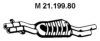 BMW 18307786261 Middle Silencer